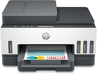 HP Smart Tank 750 All-in-One Auto Duplex WiFi Colour Printer with ADF, Print, Scan & Copy for Office with ADF