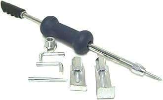 9pc 5lb Dent Puller Slide Hammer Body Shop Repair Tool