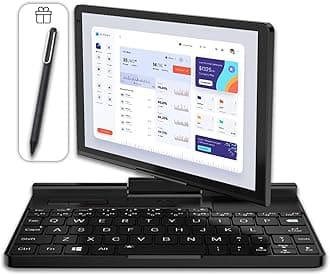 Pocket 3 Mini Laptop with Included Stylus, Core i3-1125G4 CPU, 16GB LPDDR4x RAM, 512GB NVMe SSD, 1920x1200p Touch Screen; Windows 11, Wi-Fi 6E, Bluetooth 5.3, Modular Handheld PC