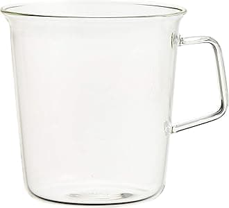KINTO 8435 CAST Milk Mug, 10.1 fl oz (310 ml), Heat-resistant Glass, Microwave and Dishwasher Safe