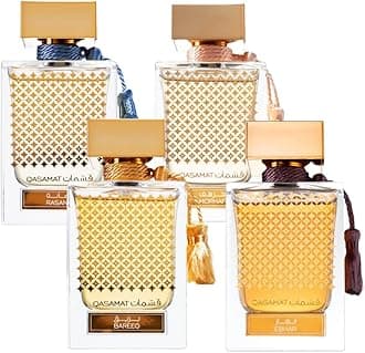Qasamat Unisex EDP - Eau De Parfum 65ml(2.1 oz) | Intoxicating Heart w/Damask Rose & Geranium on a Oriental Bed of Precious Woods (Xtra Value Pack)