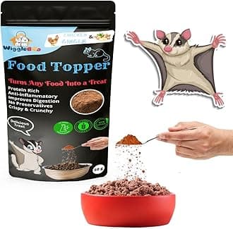 Chicken & Ginger Sugar Glider Topper - Irresistible Flavor Fusion for a Healthy Pet, The Perfect Snack to Satisfy Your Sugar Glider Craving, A Burst of Chicken & Ginger Flavor (50g)