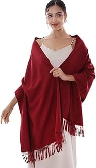 RIIQIICHY Women Scarf Pashmina Shawls and Wraps for Wedding Ladies Winter Scarves