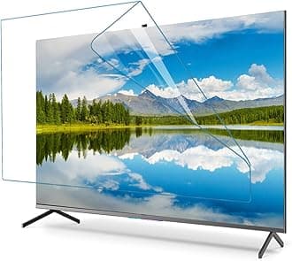 HAMIMI 43-58 Inch Tv Blue Light Screen Protector, Frosted Anti Glare Lcd Display Protector Film, Blue Light Blocking Filter Film, Fits Lcd, Led, 4k Oled and Qled Hdtv Displays,Matte-48in(1062X597) mm