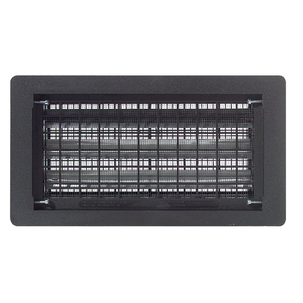 Witten Automatic Vent B-EBLACK(MB) "Energy-Saver" Foundation Auto Vent 8" X 16"- Black