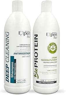 Bio Protein Organic -Formaldehyde-Free, Straightening- Keratina Para Alisar el Pelo, Keratina Organica Sin Formol Para Alisar el Pelo, Anti Residue Shampoo set for all hair types