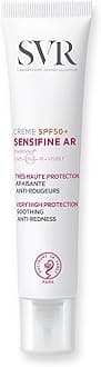 Svr Sensifine Ar Spf50+ Soothing Anti-Redness Sunscreen Face Cream - Very High Uvb/Uva, Infrared And Visible Light Protection For Reactive, Rosacea-Prone Skin, 40Ml