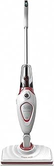 Black & Decker Steam-Mop With 3 Accessories, 1600W, White/Red - Bds1616R-Qs,