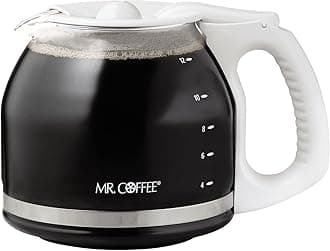 Mr. Coffee 12 Cup Replacement Decanters 12-Cup Black PLD13-1