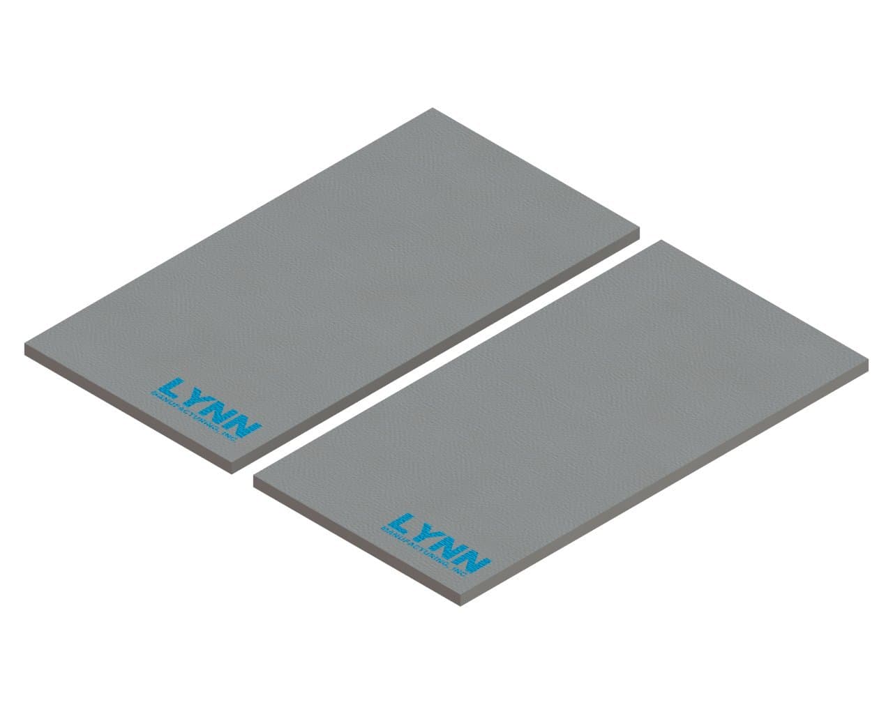 Replacement Quadrafire Baffle Board, 5700 Acc, Step Top, SRV7038-118, Set of 2, 2367A