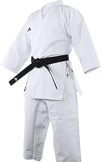 WKF Club Karate Gi for Men, Women & Kids Perfect for Training and Sparring Durable Polycotton Martial Arts Uniform with Elasticated Waistband and Breathable Mesh Feature