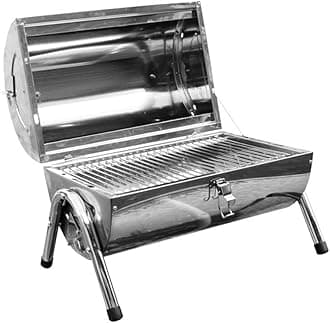 Bonnington Plastics Kingfisher OUTBBQ2 Portable Barrel BBQ