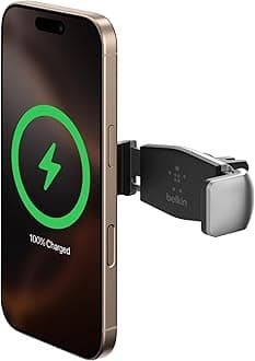 Car Vent Mount for iPhone, Samsung, Silver