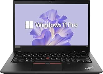 Lenovo ThinkPad T14 Laptop,14" Full HD (1920 x 1080) Display, 10th Core i7-10610,32GB DDR4 RAM, 512GB SSD, Webcam, Backlit Keyboard, HDMI, Windows 11 Pro (Renewed)