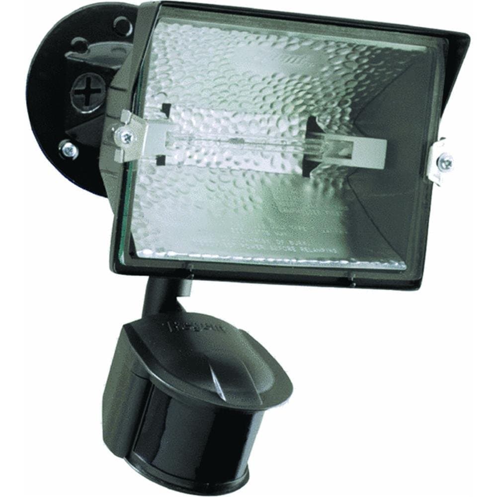 EATON Lighting MS188 180 Degree 300W Halogen Motion Security Floodlight, Bronze
