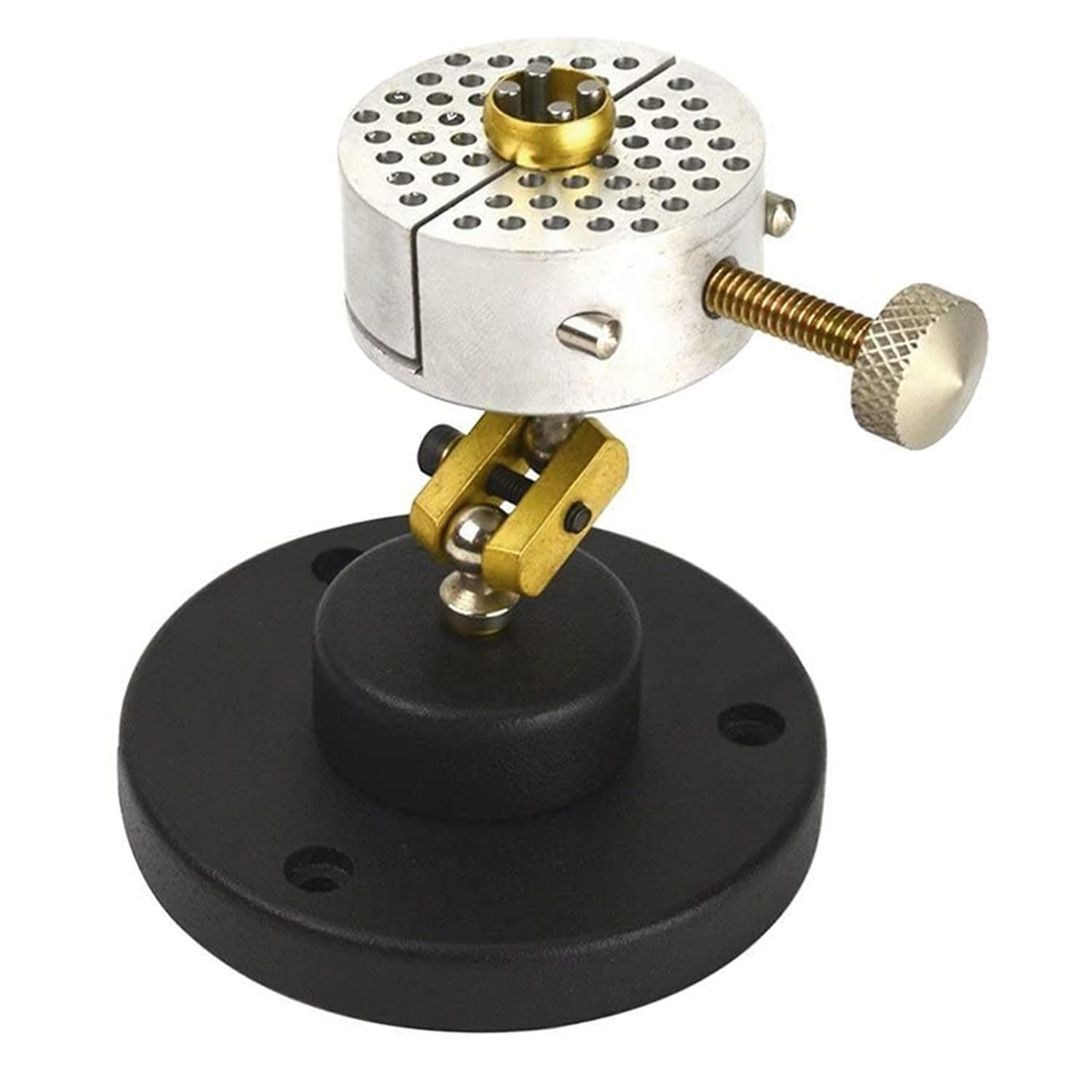 Hand Free Universal Work Holder, Peg Clamp Base Vise Bench Tool Set for Jewelry Making with 8 Pin