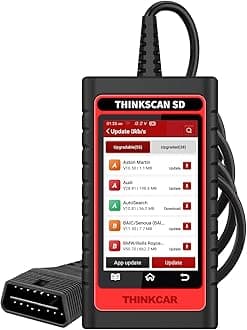 THINKCAR SD4 OBD2 Scanner Engine TCM ABS SRS Code Reader with 28 Reset (3 FREE Optional) Automotive Scan Tool with Oil Reset TPMS SAS IMMO Reset Auto VIN Car Diagnostic Tools WiFi Free Lifetime Update