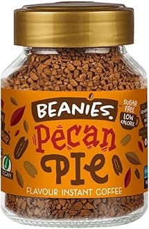 Beanies Instant Flavour Coffee Pecan Pie, Sugar Free, Low Calorie, 50 Grams