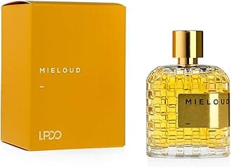 LPDO Mieloud EDP Unisex 100ml Perfume - Captivating Top Notes of Honey & Oud - Appealing Heart of Ceylon Cinnamon and Sweet Vanilla - Irresistible Base of Amber & Leather - Made in Italy