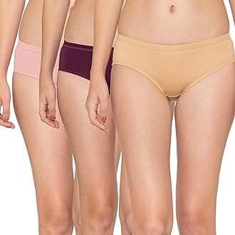 KalyaniOliver Mid Waist Hipster Style Panties for Girls | Pack of 3
