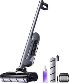 S20 Pro Cordless Vacuum Mop with Self-Cleaning, Wet Dry Vacuum Cleaner for Hard Floors, Ideal for Families with Kids and Pets
