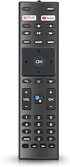 RM-C3329 Remote Control for JVC TV Remote Control and Konka TV Remote Replacement RM-C3329 RM-C3359 RM-C3369 RM-C3363 32H31A 40H33A 43U55A 50Q75A 50U55A 55Q75A 55U55A 65Q75A 65U55A 75Q75A 75U55A
