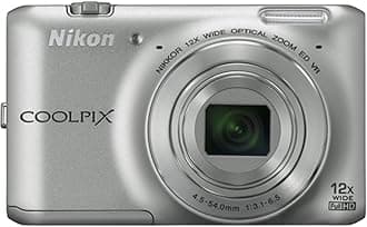 Nikon COOLPIX S6400 16 MP Digital Camera with 12x Optical Zoom and 3-inch LCD (Silver) (OLD MODEL)