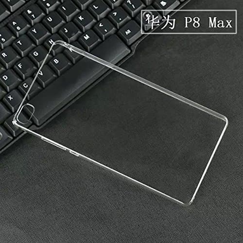 Crystal clear shell hard back cover case skin for 6.8 inch huawei P8 Max