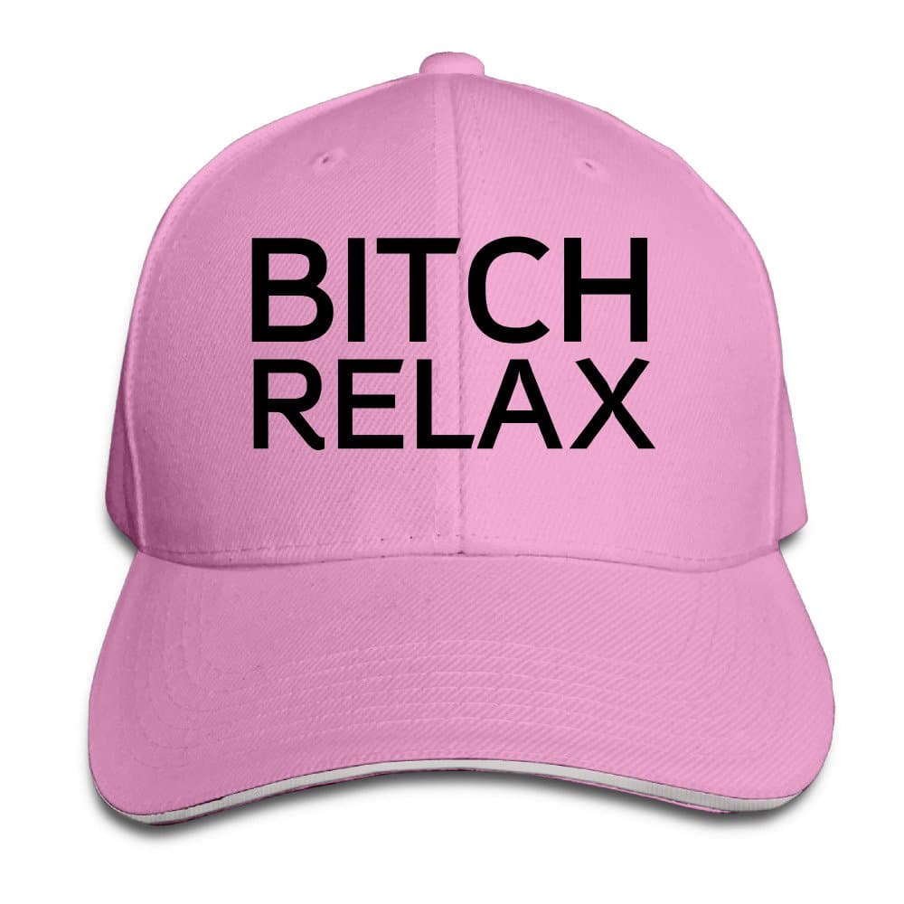 Ano Bitch Relax Running Sandwich Hat Red
