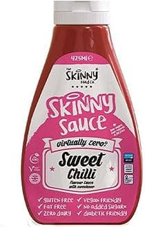 The Skinny Food Co Sweet Chilli, Skinny Sauce, Zero Calorie, Sugar Free 425ml