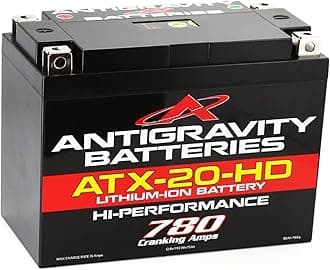 Antigravity Batteries® ATX20-HD Heavy Duty Lithium Ion Battery with Dual Polarity and Battery Management System (BMS) - 900 CCA 5.18 Pounds 30Ah - AG-ATX20-HD
