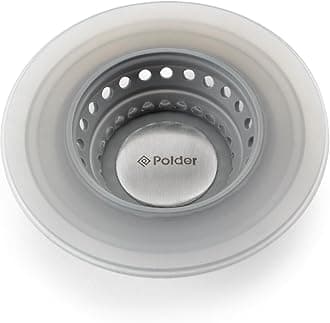 Polder POP-UP Sink Strainer & Stopper Gray