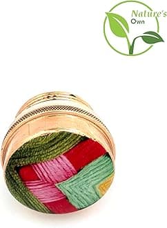 Nature's Own Copper Water Bottle Ayurvedic 950 ml | Special Lacquer Coating | Top is silicon Coating To prevent Leakage | 30oz. | Joint free Design (Thread Print)