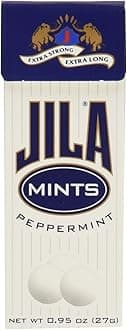 Jila Mints, Peppermint, 0.95-Ounce Packages (Pack of 12)