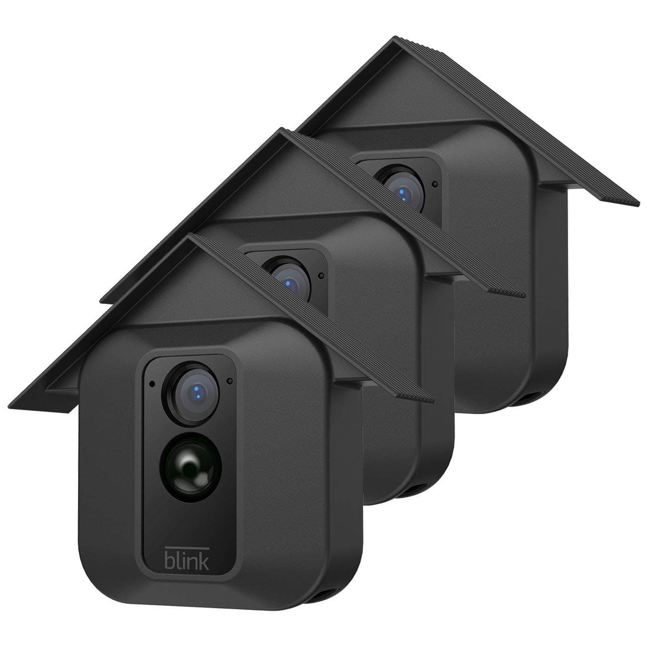 Blink XT Covers - Silicone Skin for Blink XT/XT2 Security Camera, Indoor Outdoor Weather Proof Protective Case Blink XT Accessories, 3 Pack, Black