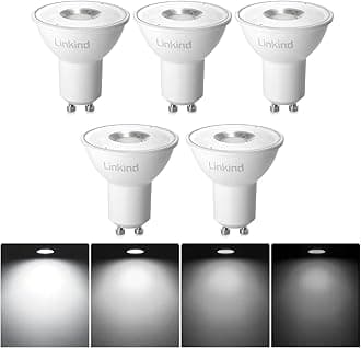5.7W Dimmable GU10 LED Bulbs 5000K Warm White