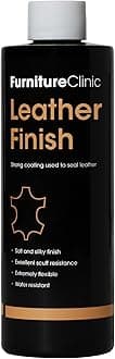 Leather Sealant - 250ml, Gloss Finish. Suitable for Leather Sofas, Car interiors, Handbags, Furniture & More