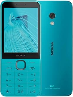 Nokia 235 4G [2024] 7 cm [2.8] 99 g Blue Basic mobile phone (NOKIA 235 4G TA-1614 DS GBIE BLUE)