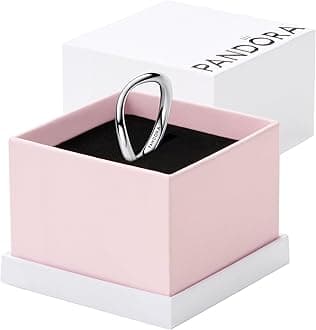 Essence Organically Shaped Band Ring - Sterling Silver Ring - Gift for Women - Includes Gift Box