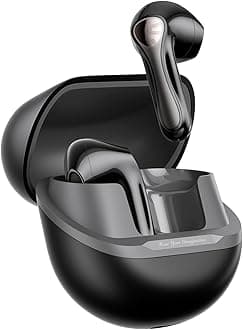 Air5 Lite Wireless Earbuds with Hi Res Audio, Bluetooth 5.4 Semi in Ear Earphones, 13mm Drivers, LDAC Codec, ENC Noise Cancelling Headphones for Calls, Stereo Sound, 30 Hrs Fast Charge