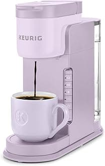 Keurig K-Express Single Serve K-Cup Pod Coffee Maker, 3 Brew Sizes, Strong Button Feature, 42oz Removable Reservoir, Lavender