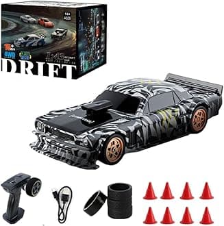 Mini RC Drift Car, 1/43 Scale, 4WD, RC Car, Kids & Adults, Unisex, Racing, Hobby RC Cars, Children's Toy