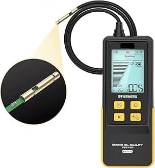 Engine Oil Quality Tester AS503 Engine Oil Tester for Gasoline Diesel Vehicles with 2.8-inch Backlit Screen