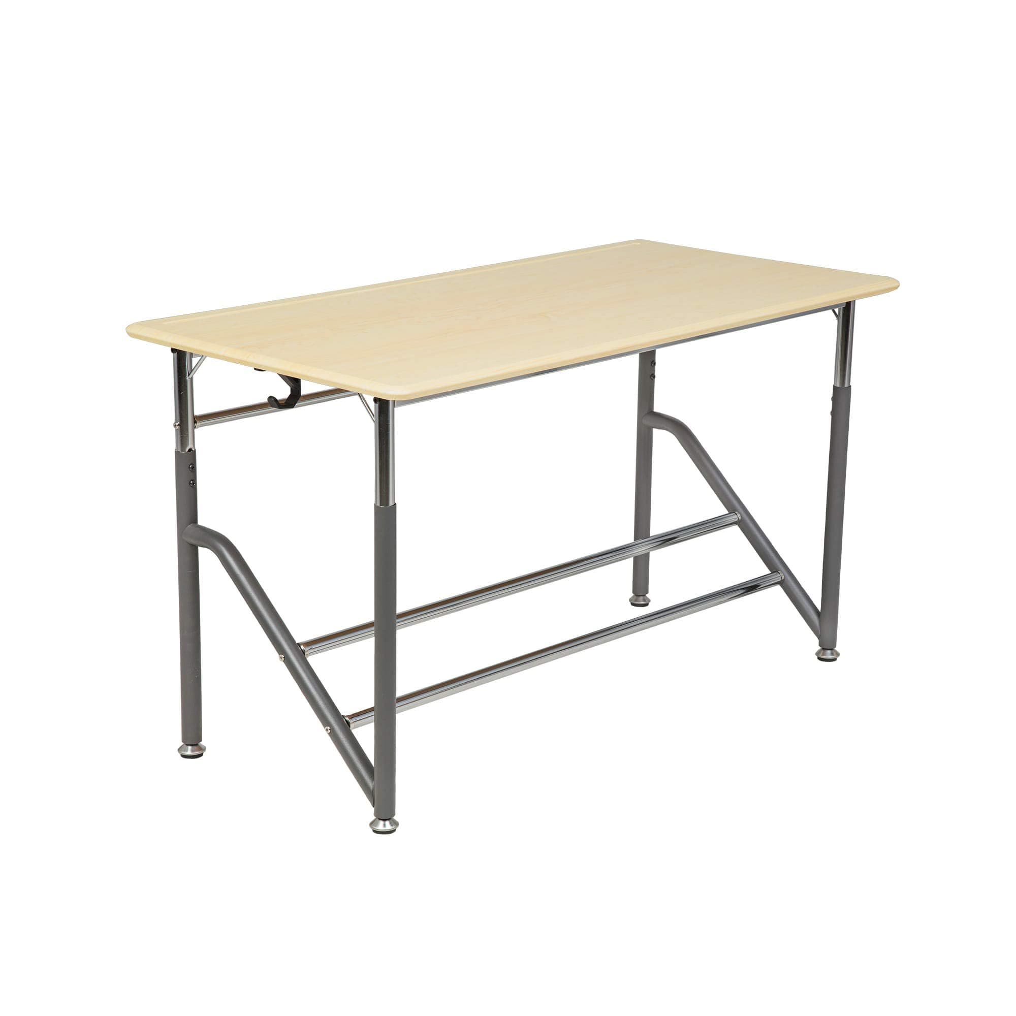 Vari Education - Standing School Desk for Two 5-12 – Adjustable Height Active Student Standing Desk