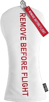 SHABIER Golf Head Cover with Remove Before Flight Design for Golf Club
