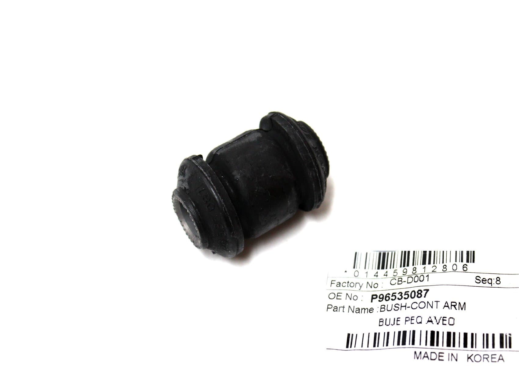 Arm Bushing (For Front Arm) for Chevy Chevrolet Aveo Part: 96535087