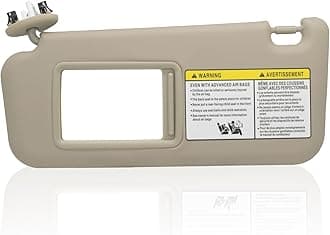Driver Left Side Sun Visor Compatible with Toyota RAV4 2006 2007 2008 2009 20...