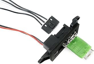 AC Blower Motor Resistor Kit with Harness - Replaces 89019088, 973-405, 15-81086, 22807123 - Compatible with Chevrolet, GMC & Cadillac Vehicles - Silverado, Tahoe, Suburban, Avalanche, Sierra, Yukon