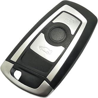 Smart Key Case For BMW Remote Control Key Shell 3 Button With Uncut Key Blade No Chip Black