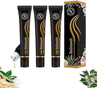 Regrowth Organic Hair Serum Roller Set, Hair Growth Serum For Men Women, Scalp Serum Roller For Hair Growth, Hair Care Anti Stripping Liquid, Hair Growth Essence